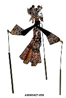 藏品(皮影戲偶—武髯)的圖片